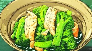 ブロッコリーと鶏むね肉のやわらか煮