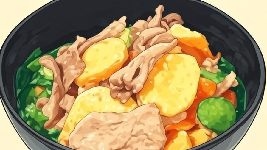 柿と鶏肉のごま和え